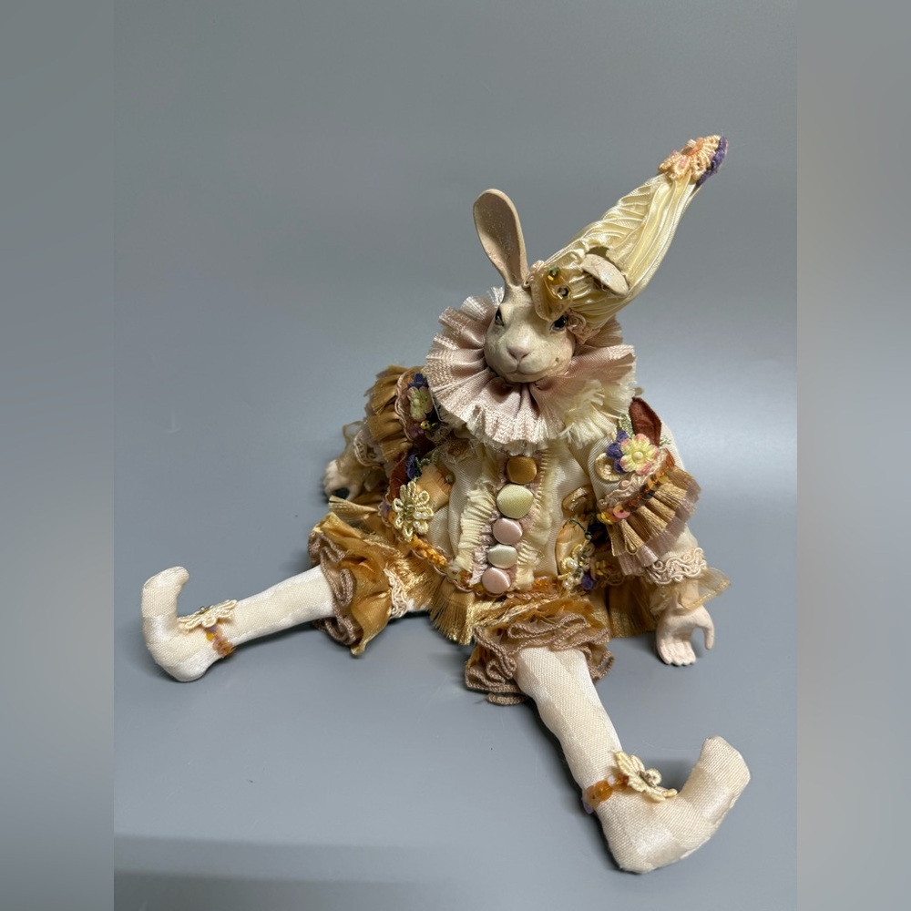 Katherine's Collection Easter Rabbit Doll RARE Victorian Bunny - Picture 13 of 13